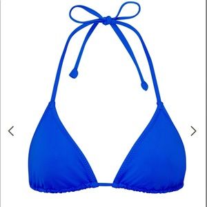 Skims SWIM TRIANGLE TOP COBALT 2x